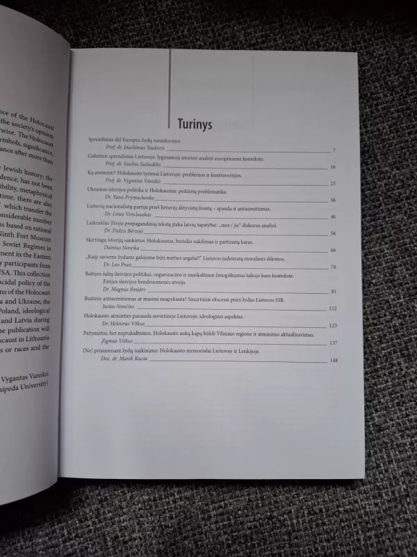 Holokaustas nacių okupuotose Rytų ir Vakarų Europos valstybėse: tyrimai ir atmintis - Autorių Kolektyvas, knyga 3