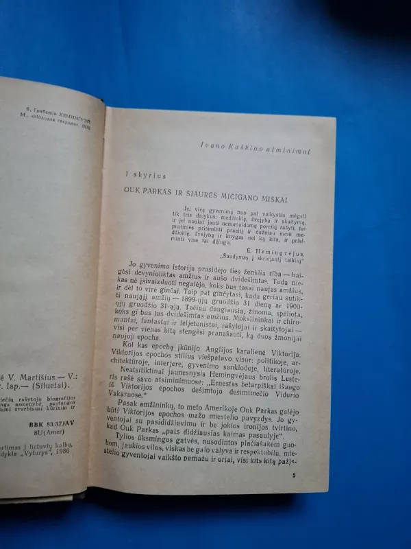 Hemingvėjus - Borisas Gribanovas, knyga 6