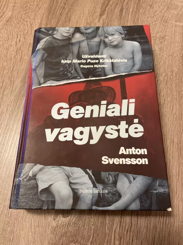 Geniali vagystė - Anton Svensson, knyga 3