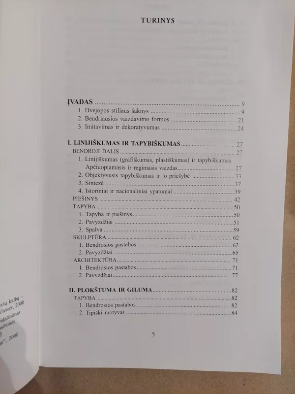 Pamatinės meno istorijos sąvokos - H. Wolfflin, knyga 5