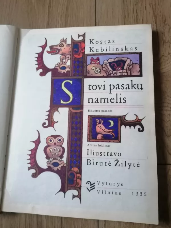 Stovi pasakų namelis - Kostas Kubilinskas, knyga 3