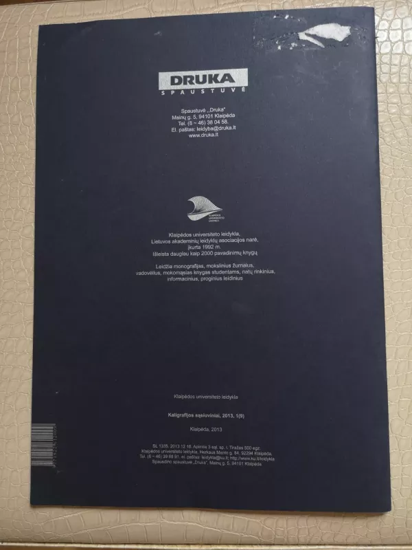 Kaligrafijos sąsiuviniai 2013/1(9) - Autorių kolektyvas, knyga 3