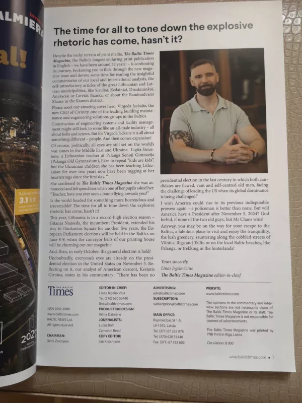 The Baltic Times 2024 - Autorių kolektyvas , knyga 3