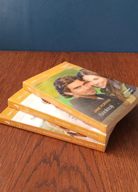 Trilogija Broliai Ferai "Išrinktoji" "Žavioji belaisvė" "Nepriklausoma moteris" - Jane Porter, knyga 3