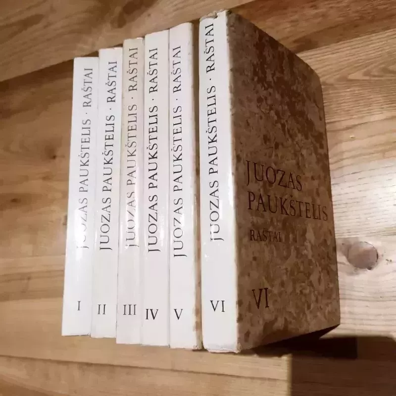 Raštai (6 tomai) - Juozas Paukštelis, knyga 2