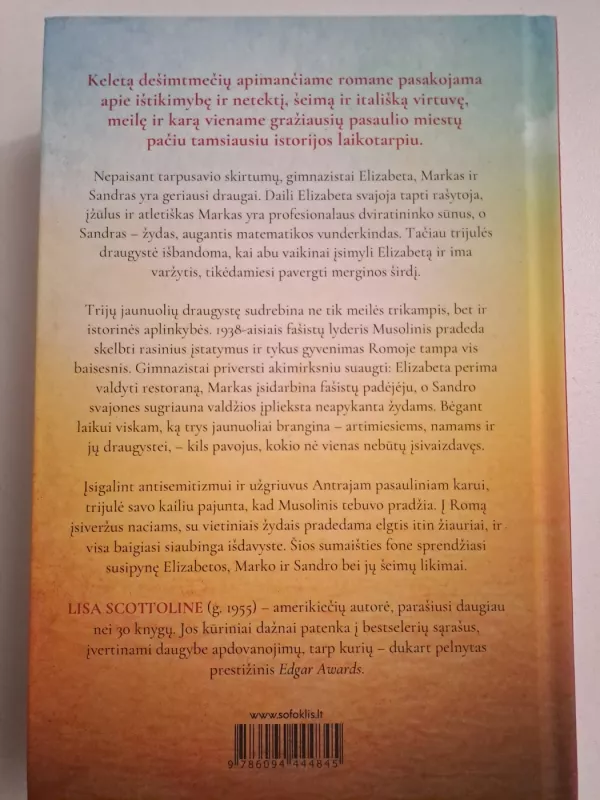 Tai, kas amžina - Lisa Scottoline, knyga 3