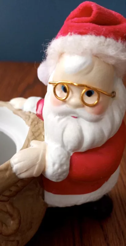 Keraminė Kalėdų senelio statulėlė - , namai ir interjeras 4