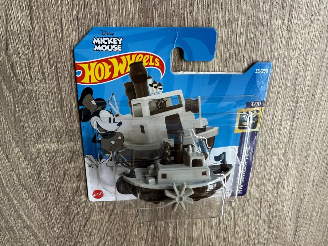Disney Steamboat Mickey Mouse Hot Wheels - , namai ir interjeras 5