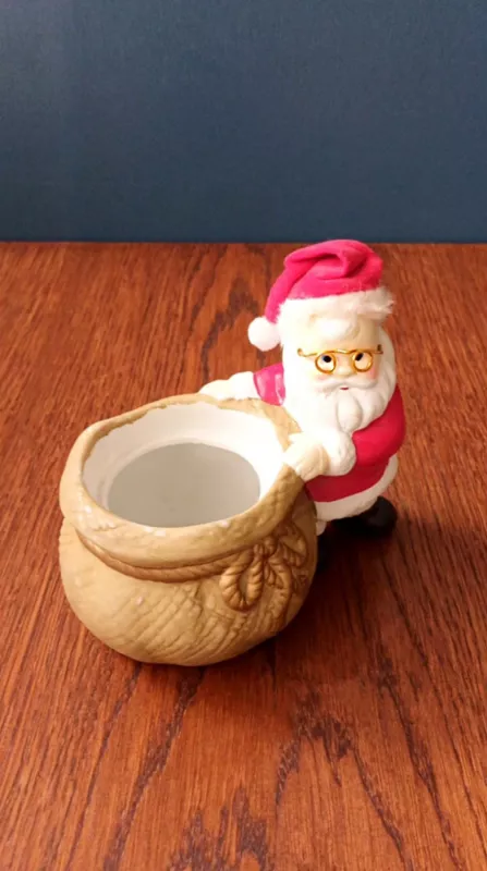 Keraminė Kalėdų senelio statulėlė - , namai ir interjeras 5