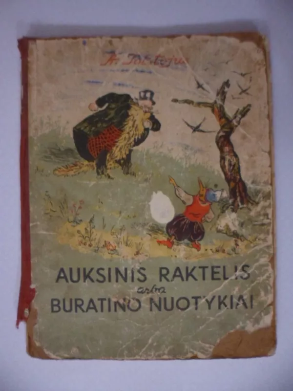 Auksinis raktelis arba Buratino nuotykiai - Aleksejus Tolstojus, knyga 2