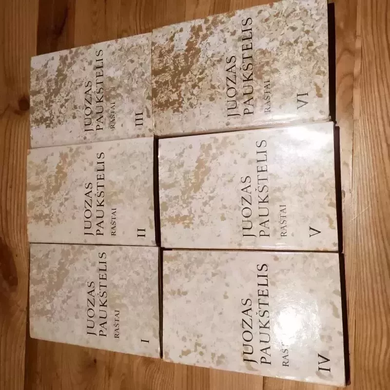 Raštai (6 tomai) - Juozas Paukštelis, knyga 3