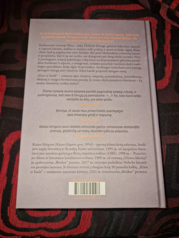 Klara ir saulė - Kazuo Ishiguro, knyga 3