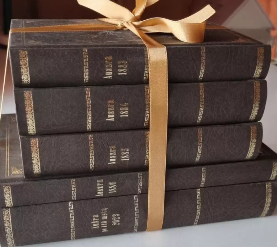 Mėnraštis „Aušra“ (1883-1886) Reprintinis leidinys - Jonas Basanavičius, knyga 2