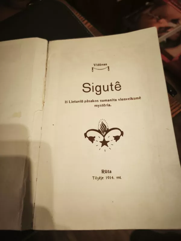 Sigutė -   Vydūnas, knyga 3