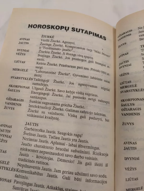 Lemtys. Horoskopų antologija - Autorių Kolektyvas, knyga 6