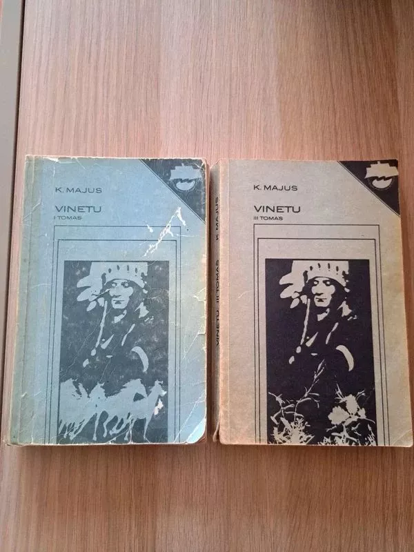 Vinetu 1 ir 3 tomai - Karlas Majus, knyga 2