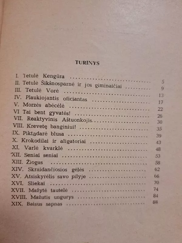 Žodis kengūrai - Fredas Lordas, knyga 3