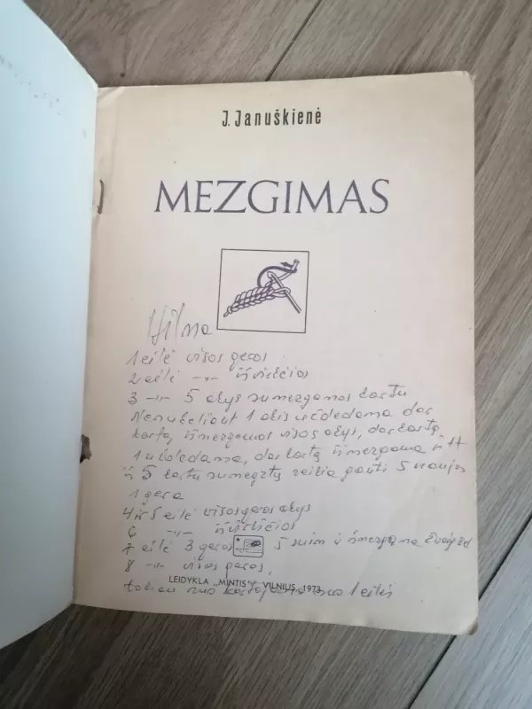 Mezgimas - J.Januškienė, knyga 4