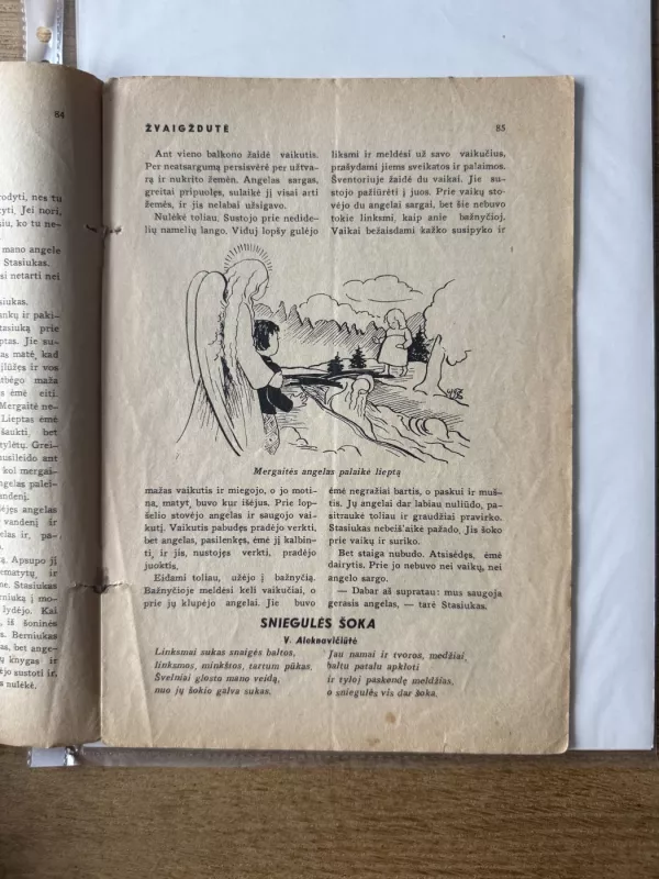 Žvaigždutė tarpukario laikraštis vaikams 1938 - J. Kuzmickis, knyga 3