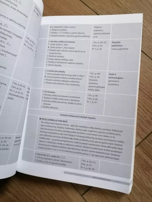 ŠALTINĖLIS I KLASĖS MOKYTOJO KNYGA - Elena Marcelionienė, knyga 4