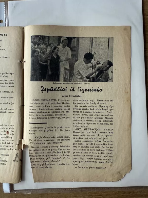 Žvaigždutė tarpukario laikraštis vaikams 1938 - J. Kuzmickis, knyga 6