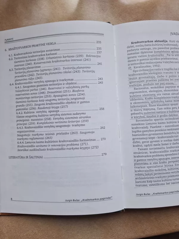 Kraštotvarkos pagrindai - Jurgis Bučas, knyga 6