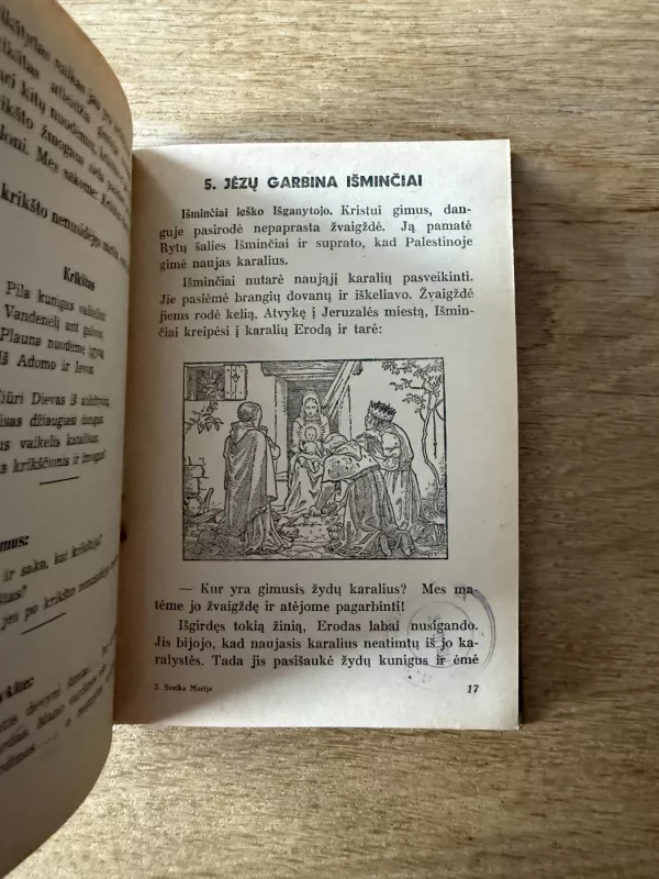 Sveika Marija. Tikybos vadovėlis 1944 - Kun. K. Žitkus, knyga 4