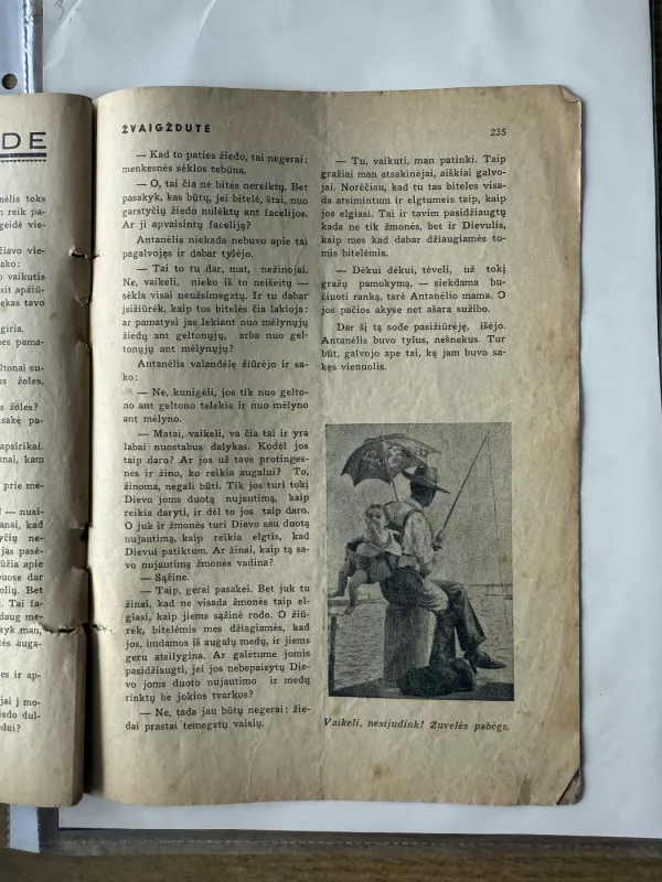 Žvaigždutė tarpukario laikraštis vaikams 1938 - J. Kuzmickis, knyga 4