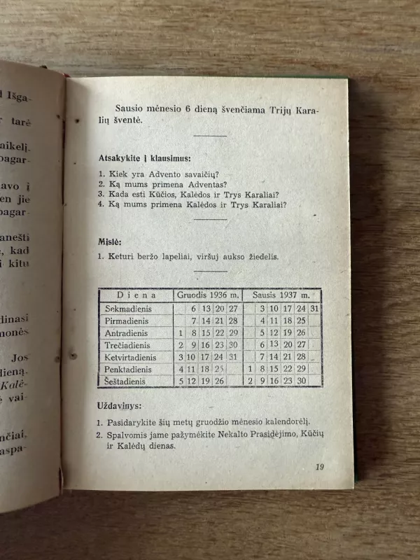 Sveika Marija. Tikybos vadovėlis 1944 - Kun. K. Žitkus, knyga 5