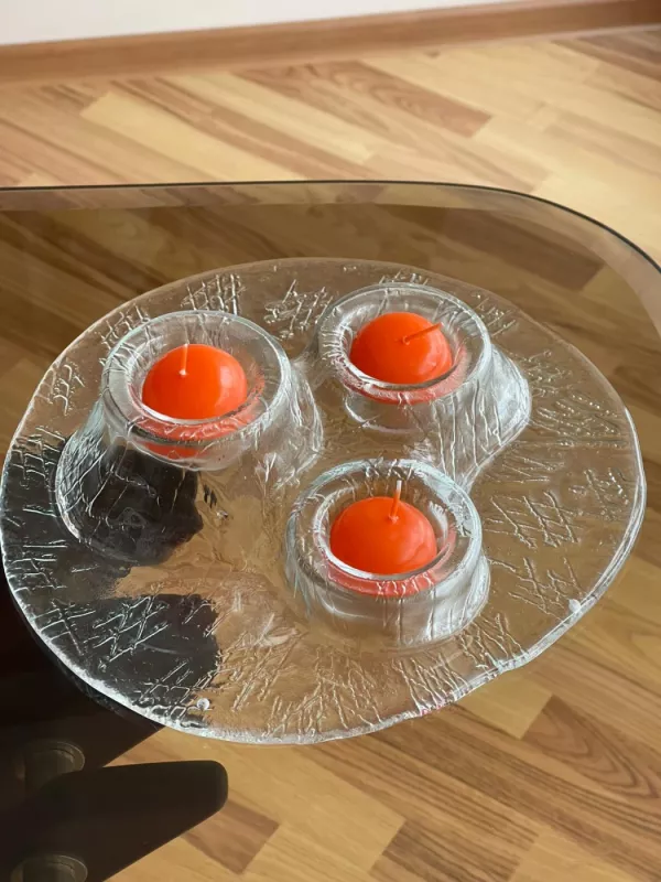 Stiklo žvakidė - , namai ir interjeras 6