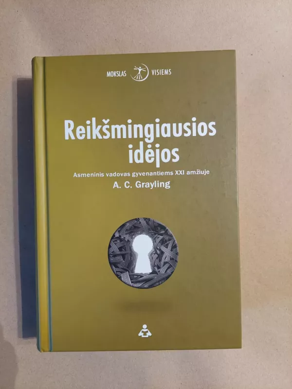 Reikšmingiausios idėjos: asmeninis vadovas gyvenantiems XXI amžiuje (Anthony C. Grayling) - Anthony C. Grayling, knyga 2