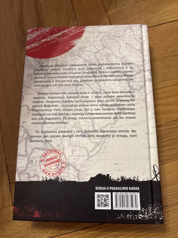 Užmirštas kalnietis. Išgyvenimo drama japonų nelaisvėje per Antrąjį pasaulinį karą - Alistair Urquhart, knyga 3