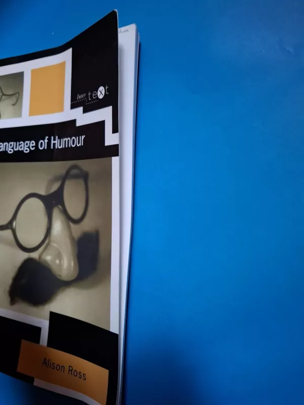 The Language of Humour - Alison Ross, knyga 3
