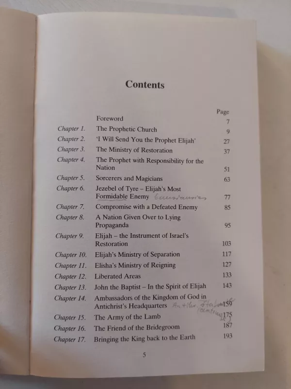 The Prophetic Church - Kjell Sjoberg, knyga 4