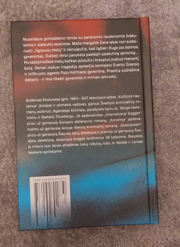 Ilgiausių metų - Anders Roslund, knyga 3