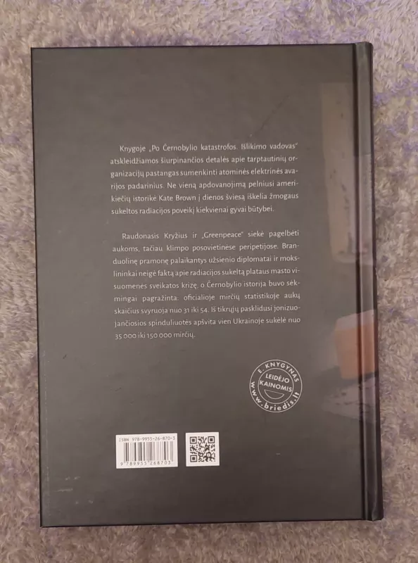 Po Černobylio katastrofos. Išlikimo vadovas - Kate Brown, knyga 3