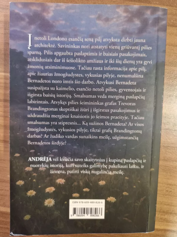 Nuodėmių pilis - Andrėja, knyga 3