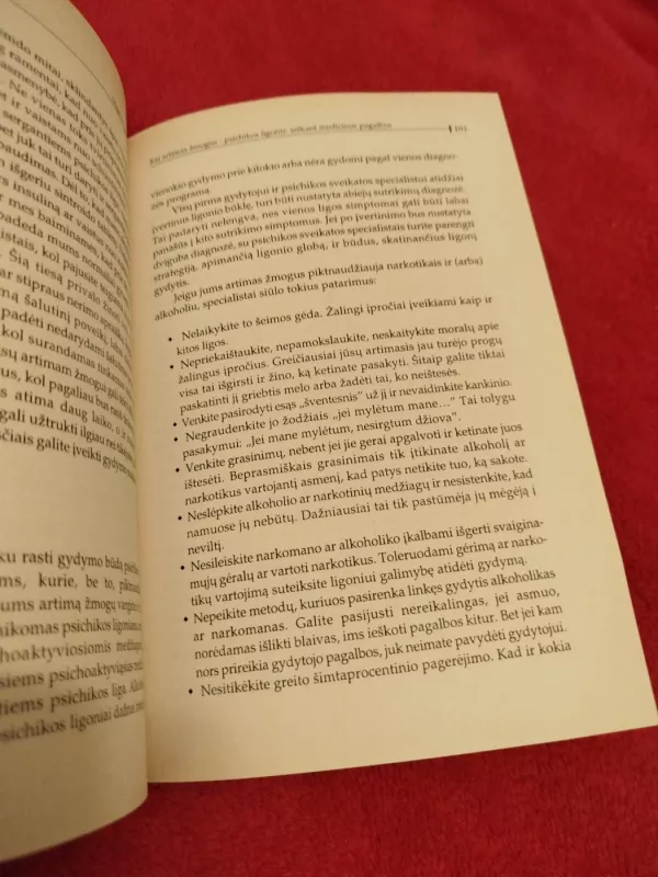 Pagalba sergančiajam psichikos liga - Rosalynn Carter, knyga 4