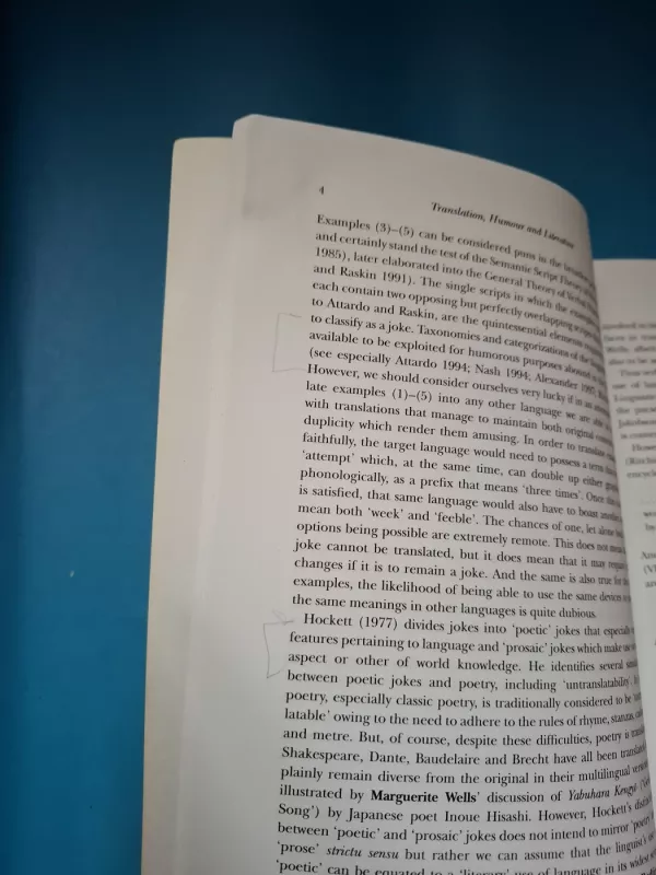 Translation, Humor and Literature - Delia Chiaro, knyga 4