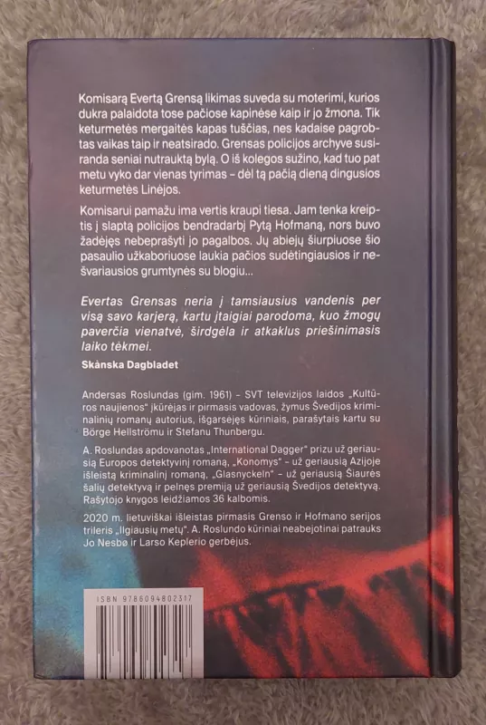 Saldžių sapnų - Anders Roslund, knyga 3