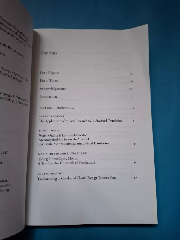 Audiovisual Translation - Subtitles and Subtitling - Laura Incalcaterra McLoughlin, Marie Biscio, Máire Áine Ní Mhainnín, knyga 4
