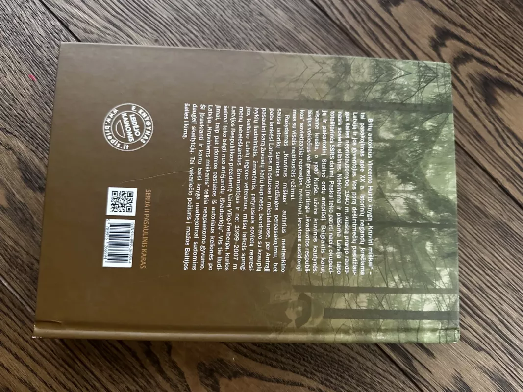 Kruvini miškai - Vincent Hunt, knyga 3