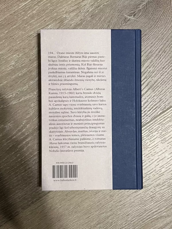 Maras - Albert Camus, knyga 3