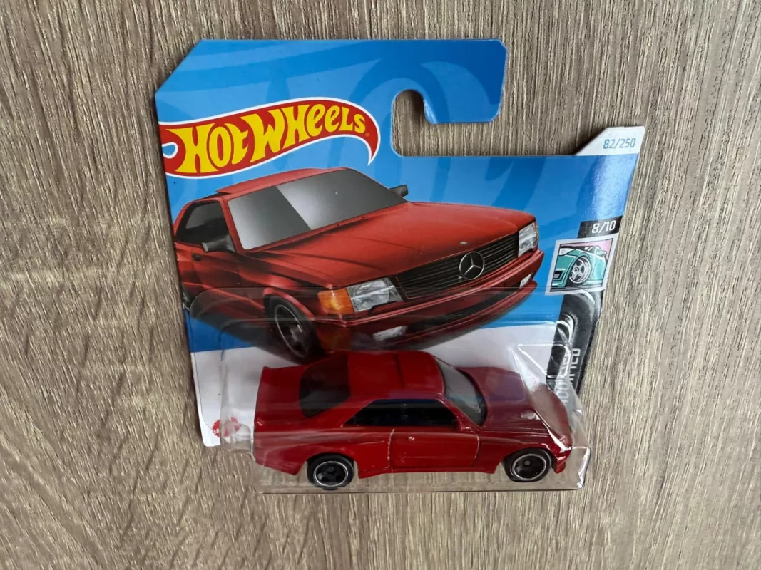 89 Mercedes - Benz 560 Sec AMG Hot Wheels - , namai ir interjeras 5