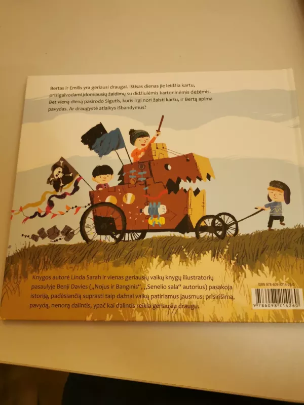 Geriausi draugai - Benji Davies, knyga 3