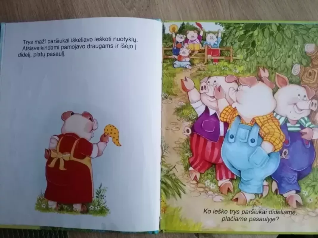 Trys parsiukai - Janet Brown, knyga 4