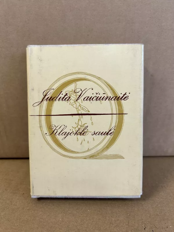 Klajoklė saulė - Judita Vaičiūnaitė, knyga 2