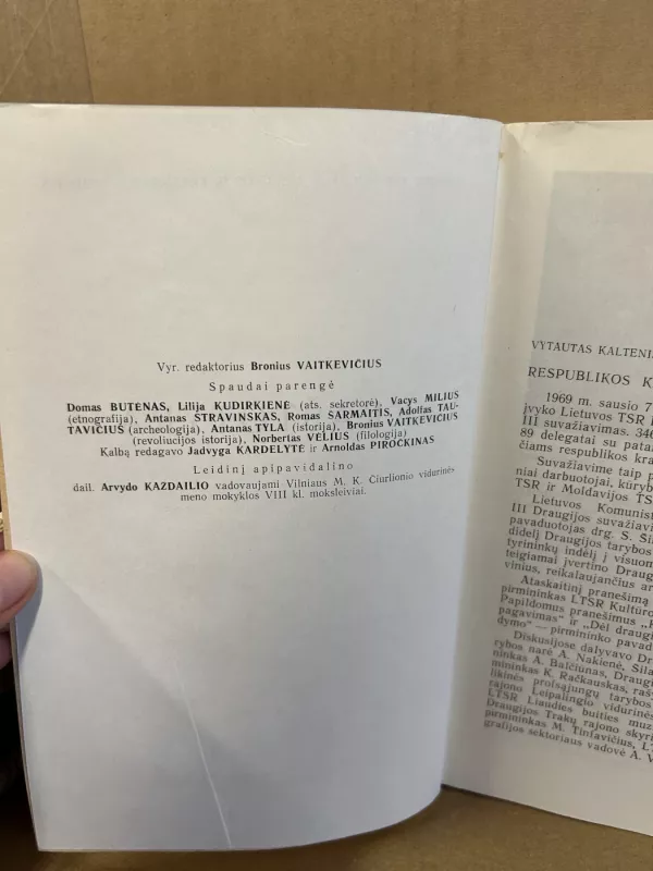Kraštotyra 1969 - Autorių Kolektyvas, knyga 4
