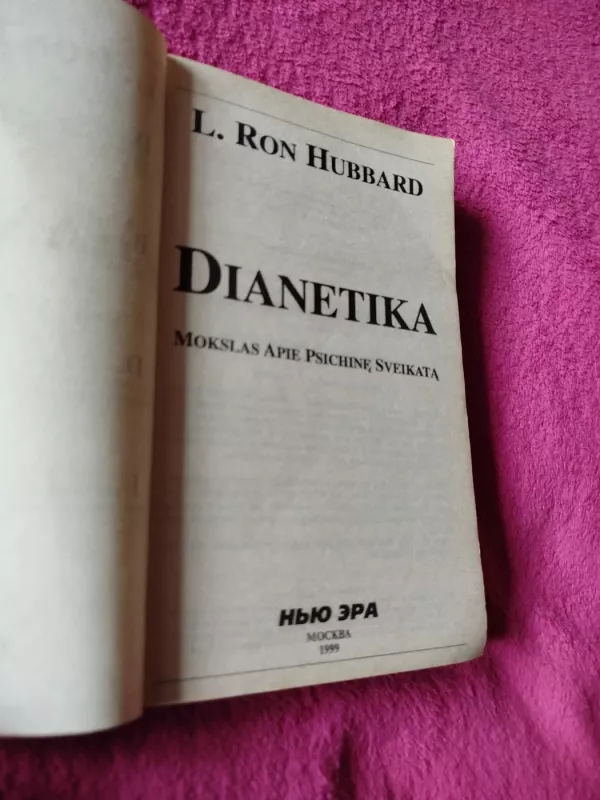 Dianetika - Ron L. Hubbard, knyga 3