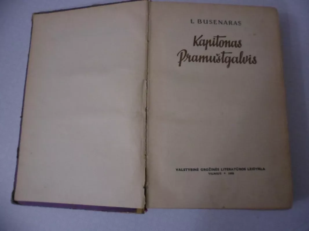 Kapitonas pramuštgalvis - Luji Busenaras, knyga 3